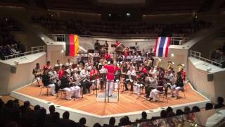 The Siam SymphonicBand in Berliner (The Royal Guard March) 2016