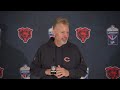 Matt Eberflus on win over the Jaguars in London | Chicago Bears