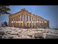 Die akropolis von athen 4kr i rundgang und blick von oben ber festung und kultsttte von athen