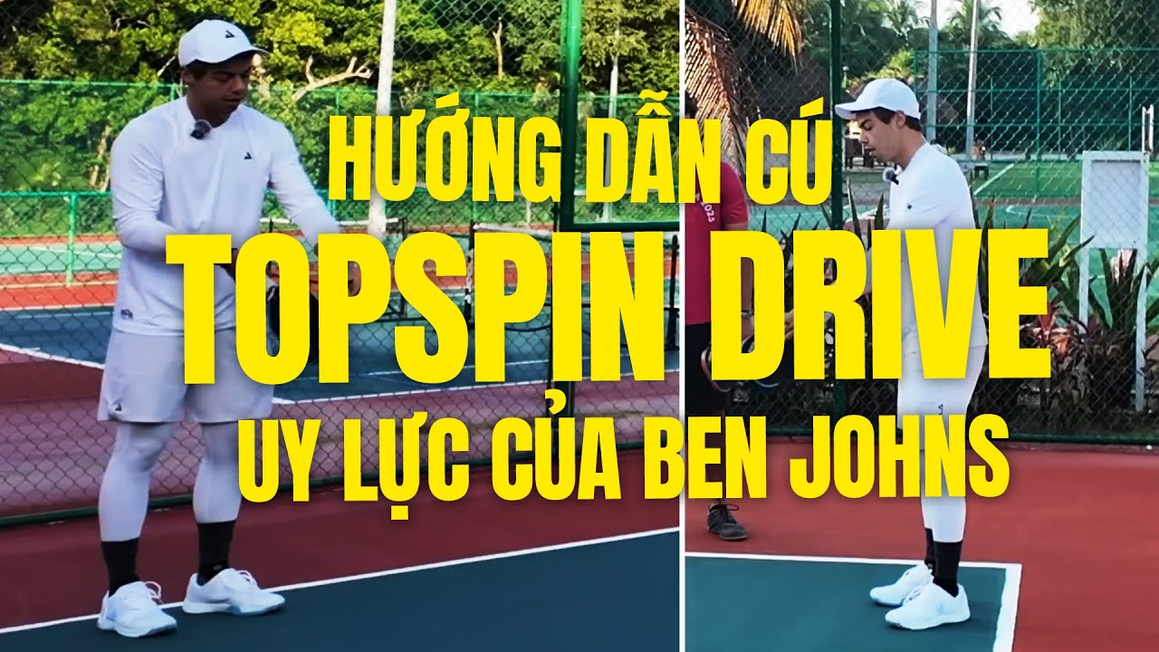 Hướng Dẫn Kỹ Thuật Cú Topspin Drive Siêu Xoáy Bởi Ông Vua Pickleball Ben Johns