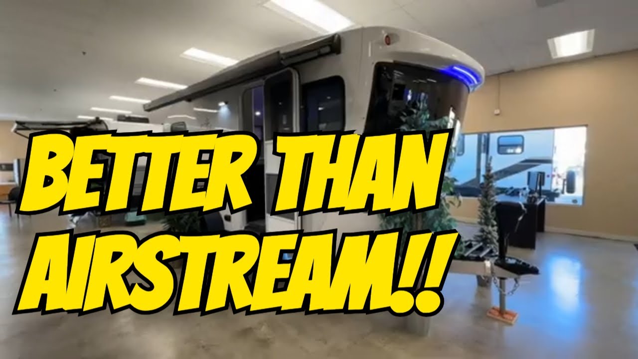 Lightweight travel trailer BETTER BUILT than Airstream!