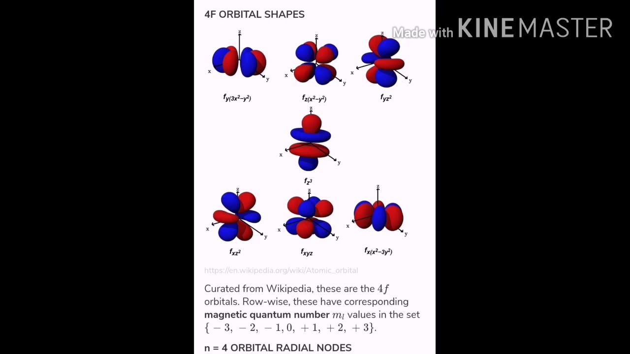 Shape of the f-orbital
