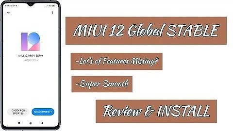 Hướng đẫn cập nhật miui 12  Xiaomi cho máy chưa có cập nhật OTA  ( Redmi  note 8 pro )