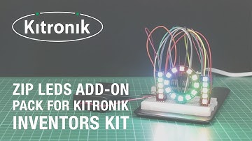 ZIP LEDs Add On for Kitronik Inventors Kit for BBC micro:bit by Kitronik
