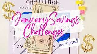 January Savings Challenge | Low Amount Stuffing