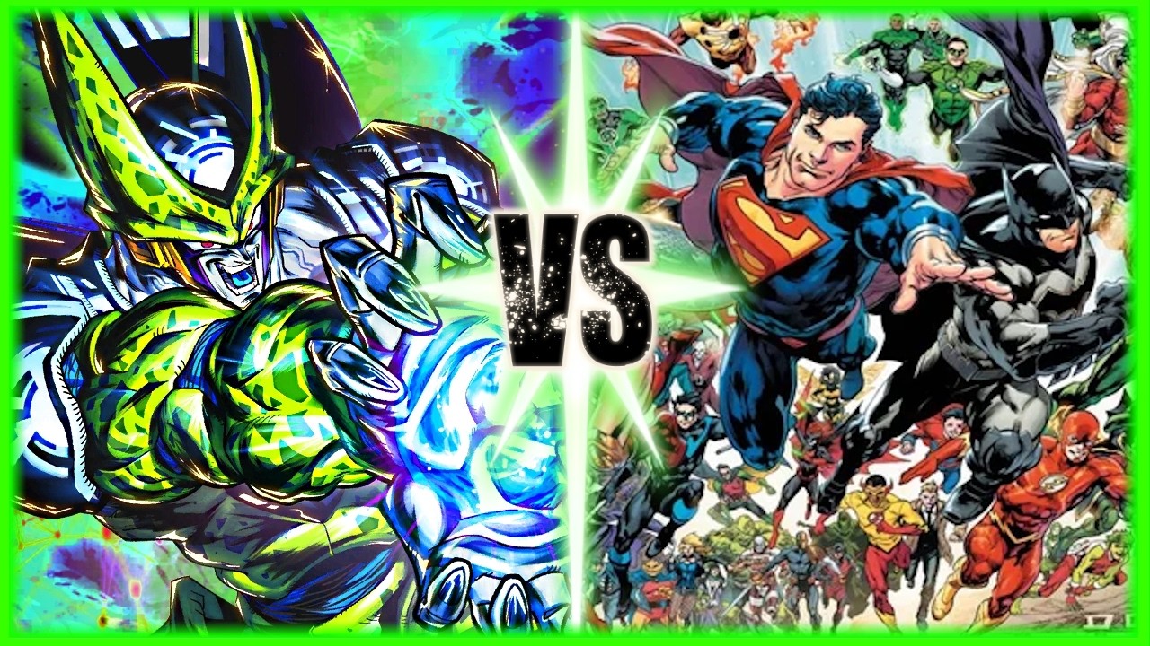 Perfect Cell Vs The DC Universe