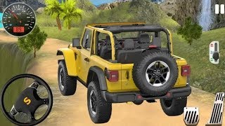 Offroad Jeep Driving Simulator - Luxury SUV 4x4 Prado Car Stunts - Android Game Play HD - Cars Games screenshot 4