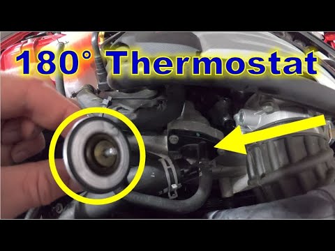 6th Gen Camaro 180 Deg Thermostat No Tune - YouTube