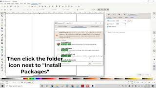 Install Inkscape Extensions (Living Hinge Example)