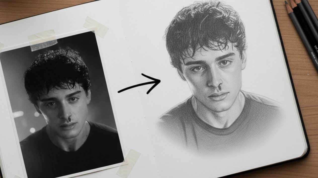 "Will Byers Sketch 🖤” 