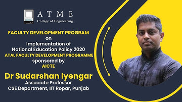 ATAL FDP on Implementation of NEP - 2020 | Day-4 | Session-3