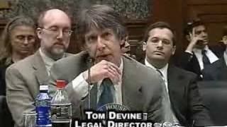 Famous Whistleblower Protection Hearing: Tom Devine Testimony Wealth
