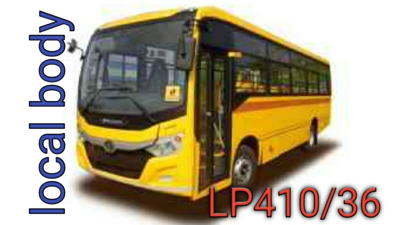 Tata School bus chassis LP410/36 local body bus model 2022