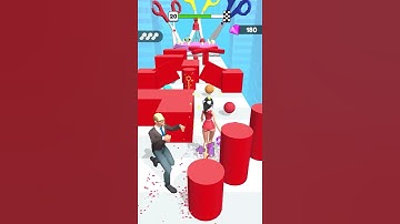 Unravel Run 👸👗👶👩| All Levels Gameplay Android, ios | #Shorts