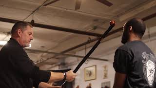 Double Hand Crushing Strike with the Shillelagh - Irish Stick Fighting