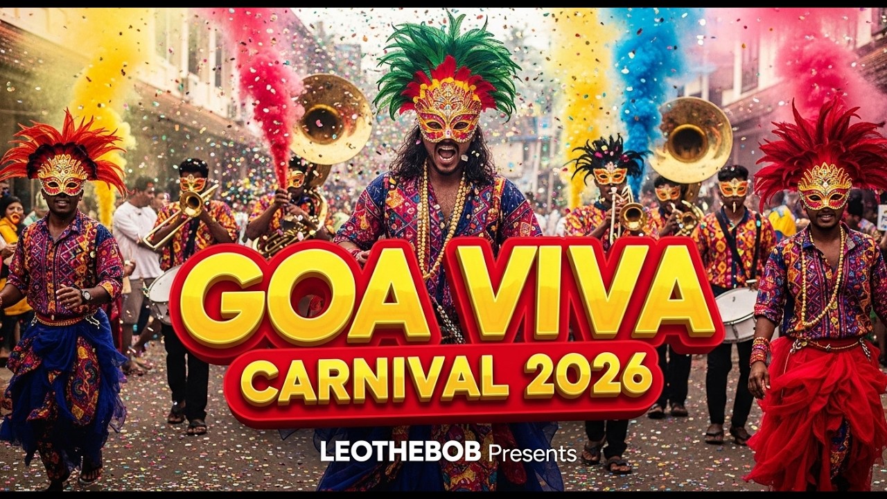 Viva Carnival 2026 | Official Carnival Anthem | Goa Tourism | LEOTHEBOB #goa #baila #dance