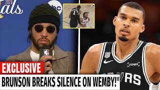 Jalen Brunson Finally Breaks Silence on Wemby – Shocking Truth Revealed!
