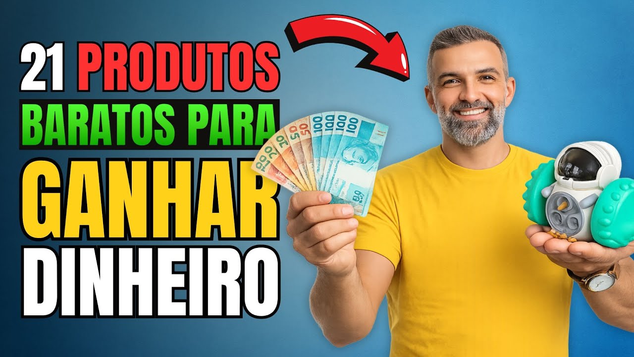 21 PRODUTOS LUCRATIVOS E BARATOS PARA GANHAR DINHEIRO ONLINE - YouTube