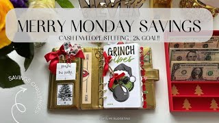 SAVING FOR CHRISTMAS!🎄| CASH STUFFING SAVINGS CHALLENGES | 2K GOAL!