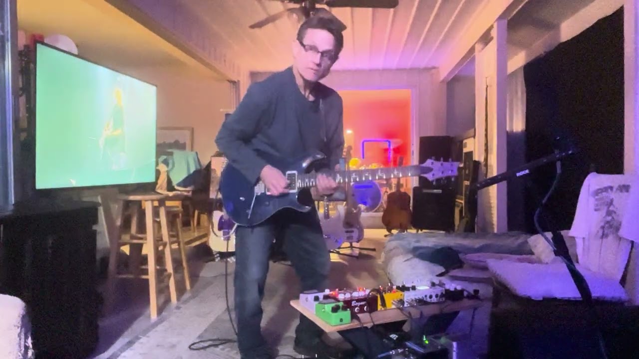 My PRS jamming with Ronnie James Dio