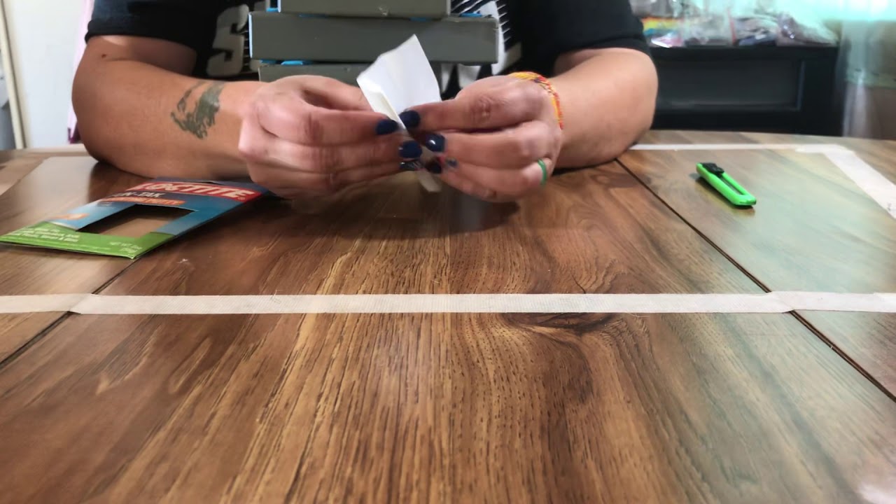 Diamond painting set up for large canvas - YouTube