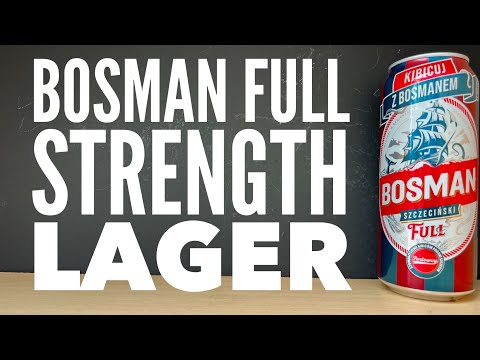 Bosman Full Lager Review By Browarze Bosman 