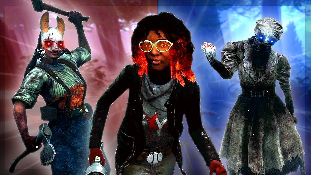 Chased by 2 KILLERS at ONCE?! - Dead by Daylight 2v8 - YouTube