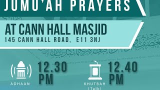 ?LIVE | Jumuah Khutbah | 22 March  2024 - Mufti Khalidul Haque ramadan