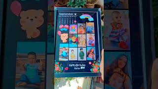 1 To 12 Month Baby Photo Frame