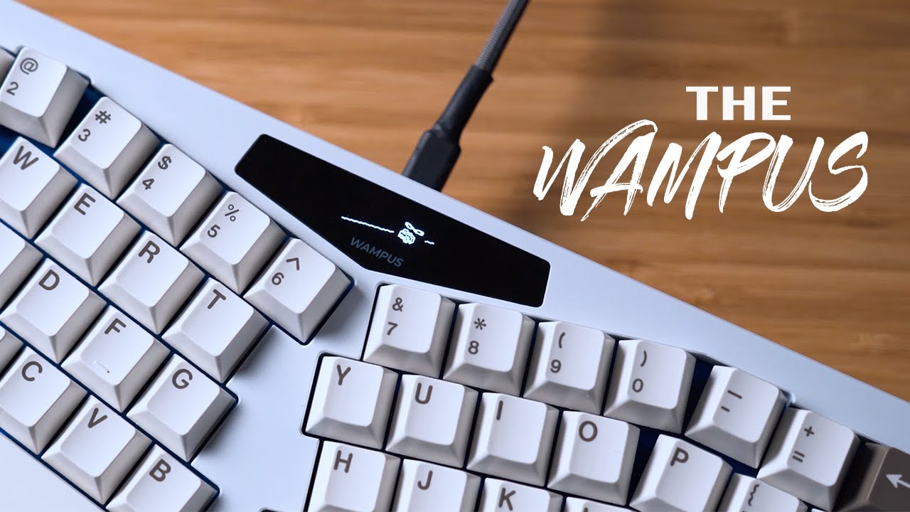 Wampus | Aluminum 60% OLED Alice Layout Build | Typing Sounds