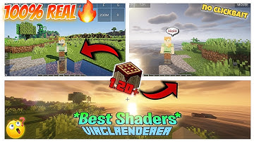 Top 6 Shaders on PojavLauncher! (VirglRenderer) | Minecraft Java on Android