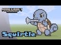Minecraft: Pixel Art Tutorial and Showcase: Squirtle (Pokemon)