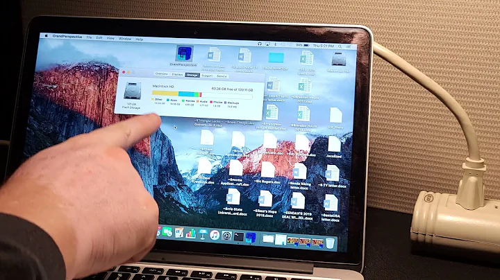 How to resolve a problem with NO Space left on a hard drive in Apple MacBook and MB Pro