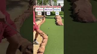 Mini Golf Tournament #5 18 holes (Hole 11) #golf #minigolf #viral #puttputt #sports #puttputtgolf