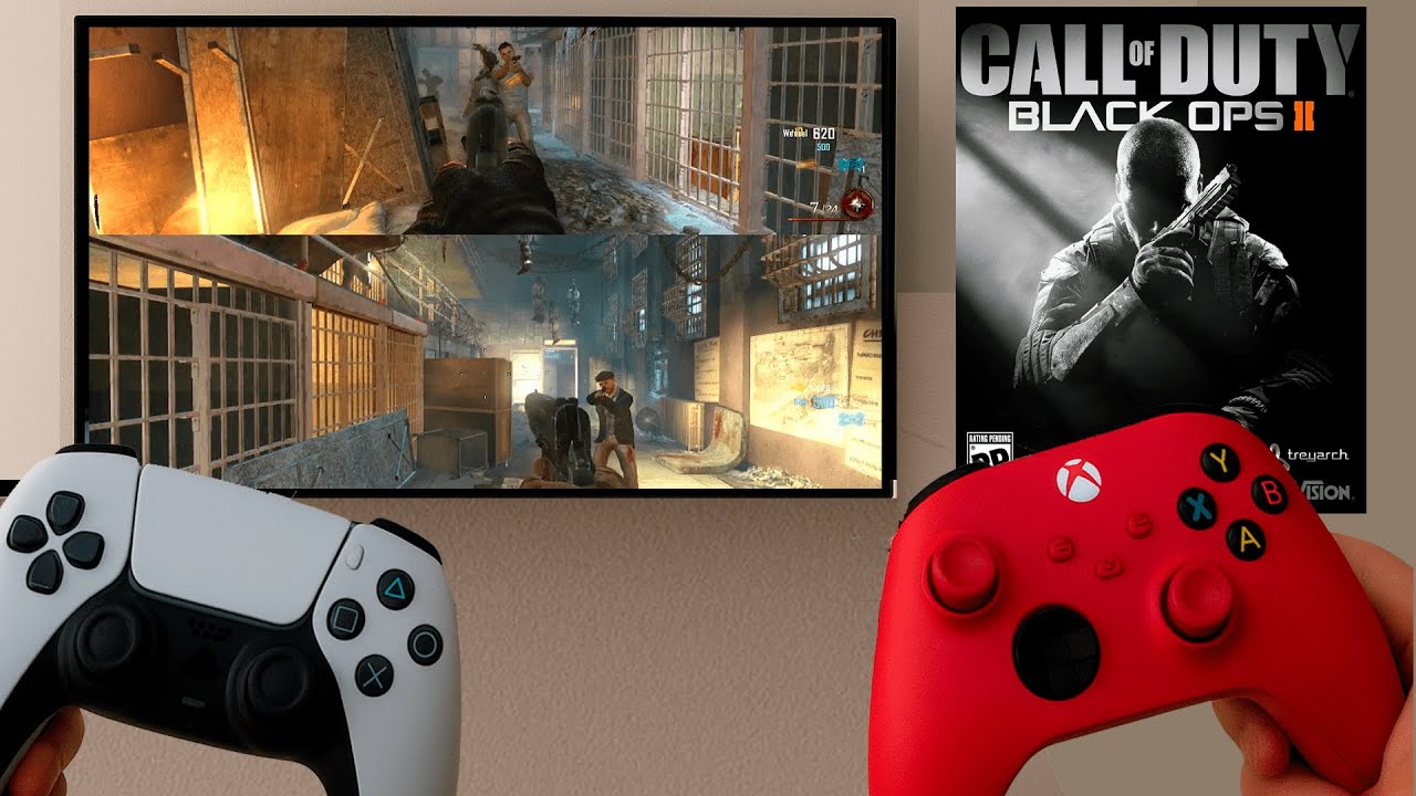 Como jugar CALL OF DUTY BLACK OPS 2 de 2 a 4 jugadores en una pantalla (CUALQUIER PLATAFORMA)