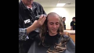 National Guard Basic Training: Haircut