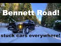 Bennett Pass Rd. Oregon! Wheeling 5th gen 4runner sr5 in the snow! *STUCK*
