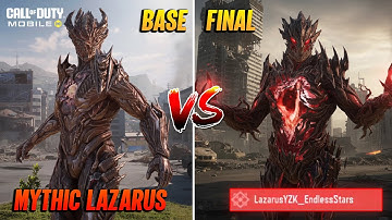 New Mythic Character "Lazarus" First Look! COD Mobile Season 11 Leaks - Base vs Advance Looks CODM