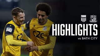 Highlights Bath City 1-3 Southend United