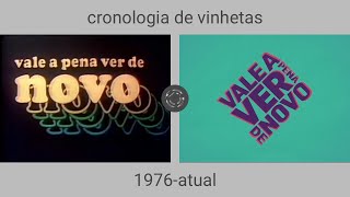 At Cronologia De Vinhetas Do Vale A Pena Ver De Novo 1976-Atual
