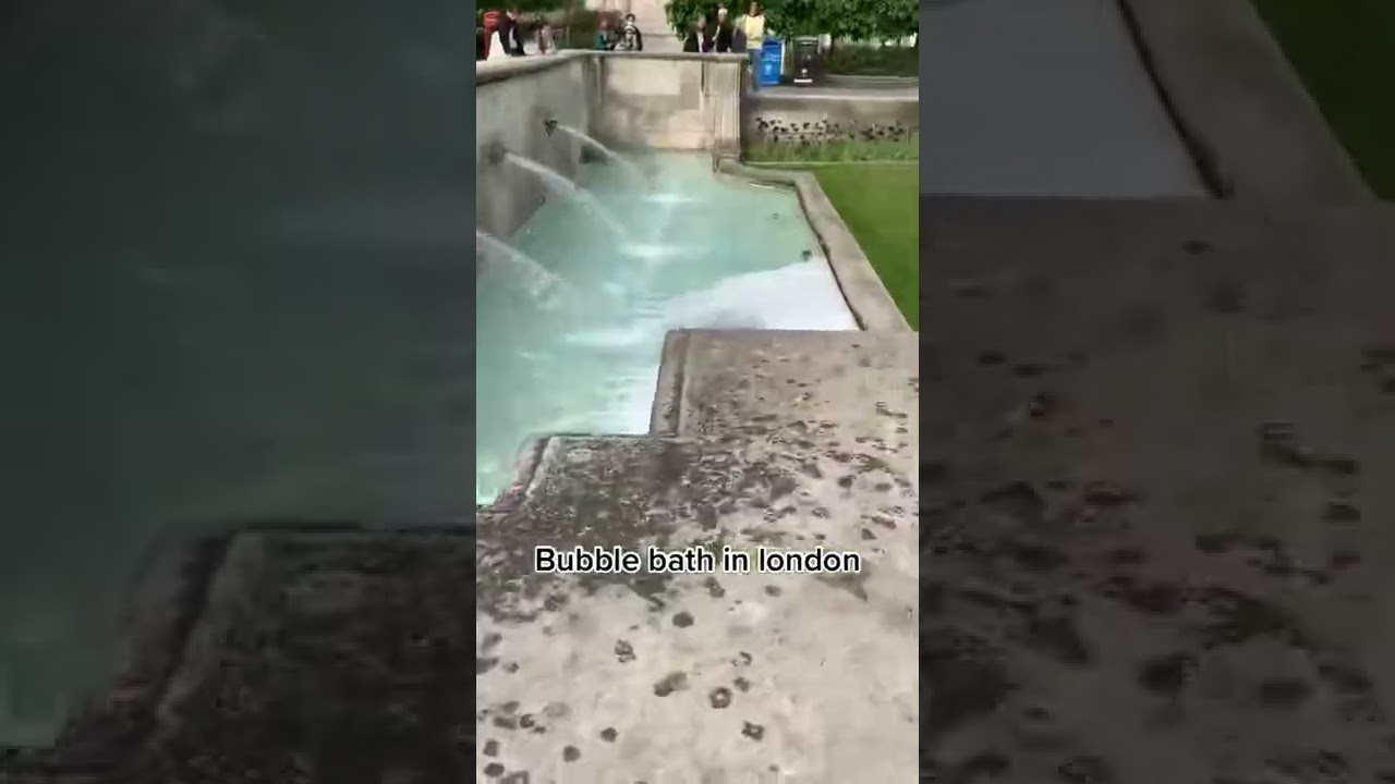 bubble bath in london!  Created by  abe ks