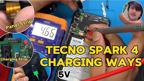 Tecno Spark 4 Charging Problem Solution || Tecno Spark 4 Charging Ways Jumper Solution | 5V