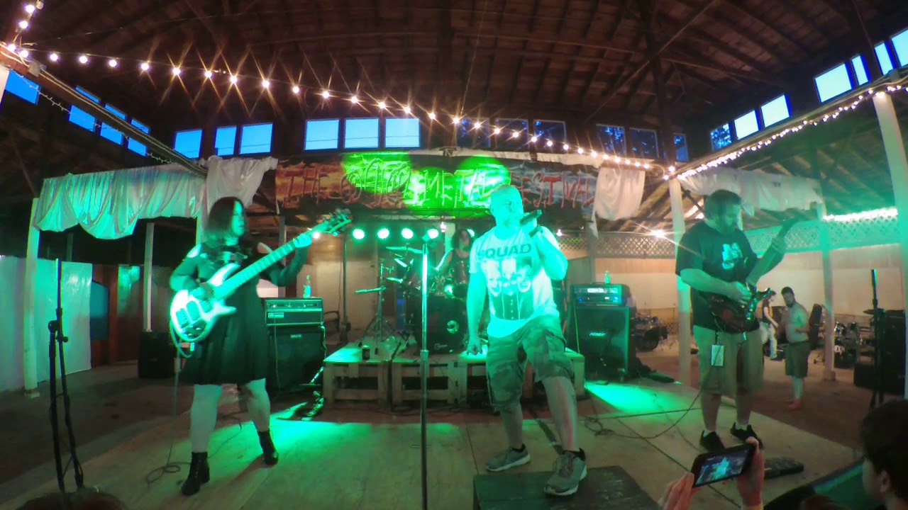 Never To Suffer "Spare A Dime"  live at the 8th annual 814 Metal Fest, Wattsburg, PA  July 12, 2019