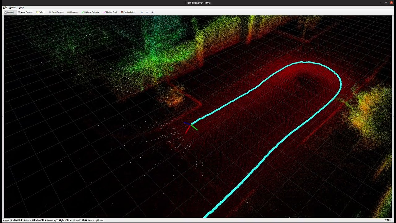 6WD diy autonomous delivery rover robot 3D lidar test