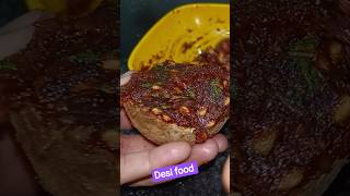 Desi Food #baelchutneyeal#baelrecipe#kaithachutney#kaithachaat#woodApplechaat#shorts#trending#viral