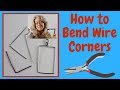 How to Bend Wire for Jewelry Making DIY Tutorial