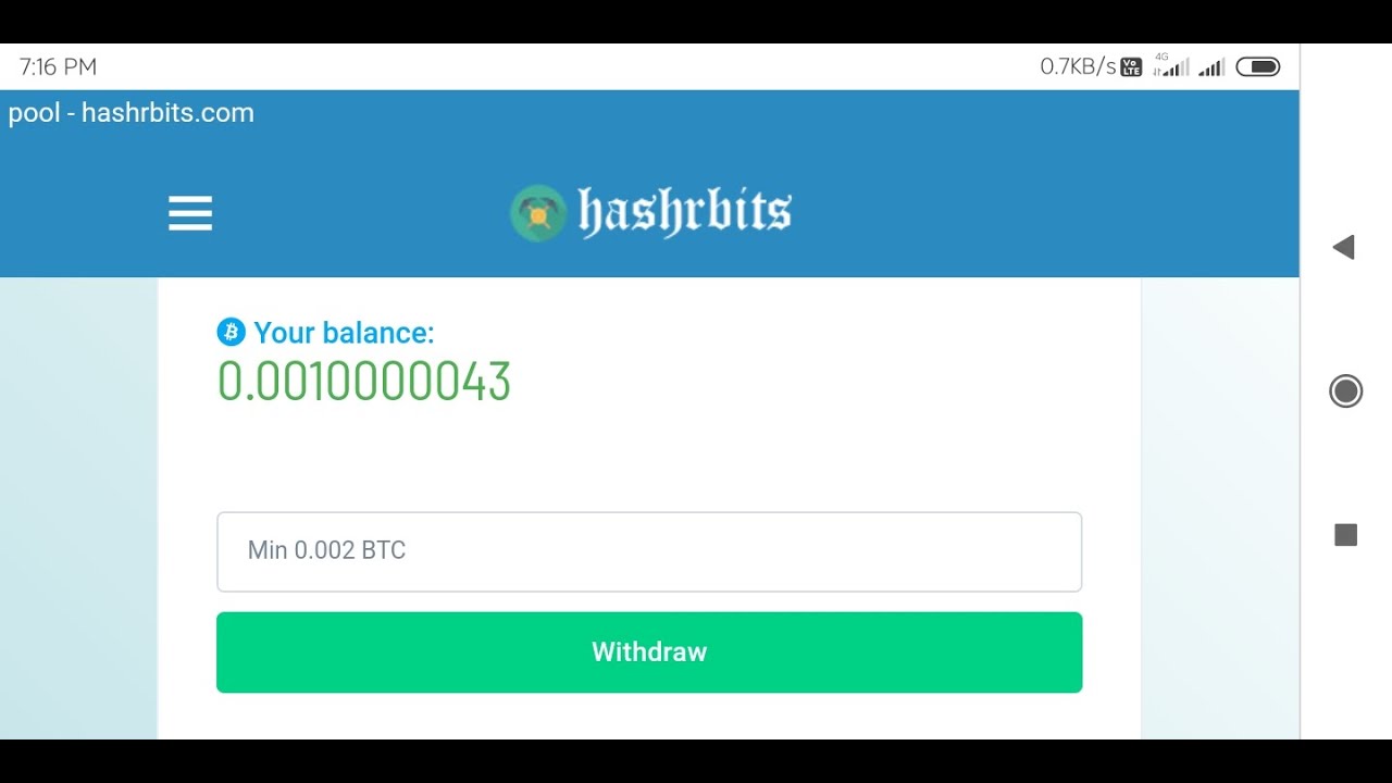 2020 bitcoin Mining site 0 001 btc Free No Investment