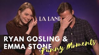 Ryan Gosling and Emma Stone Funny Moments