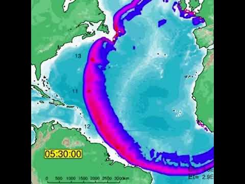 When was the last tsunami in tenerife