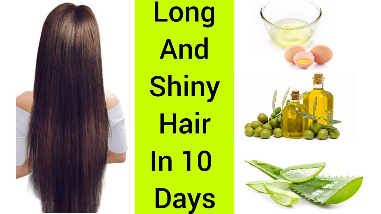 Long and Shiny Hair in just 10 days with simple home base Remedy. YouTube